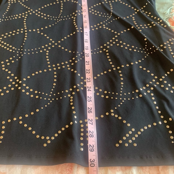 Tunic. GOLD Stud embellished. - Picture 5 of 9